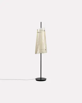 Sebastian Herkner Bent Smokey Grey Floor Lamp