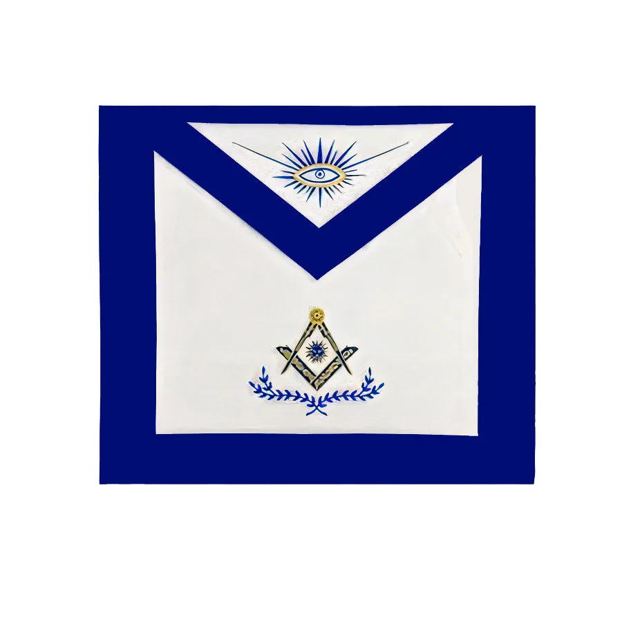 Senior Deacon Blue Lodge Apron - Royal Blue