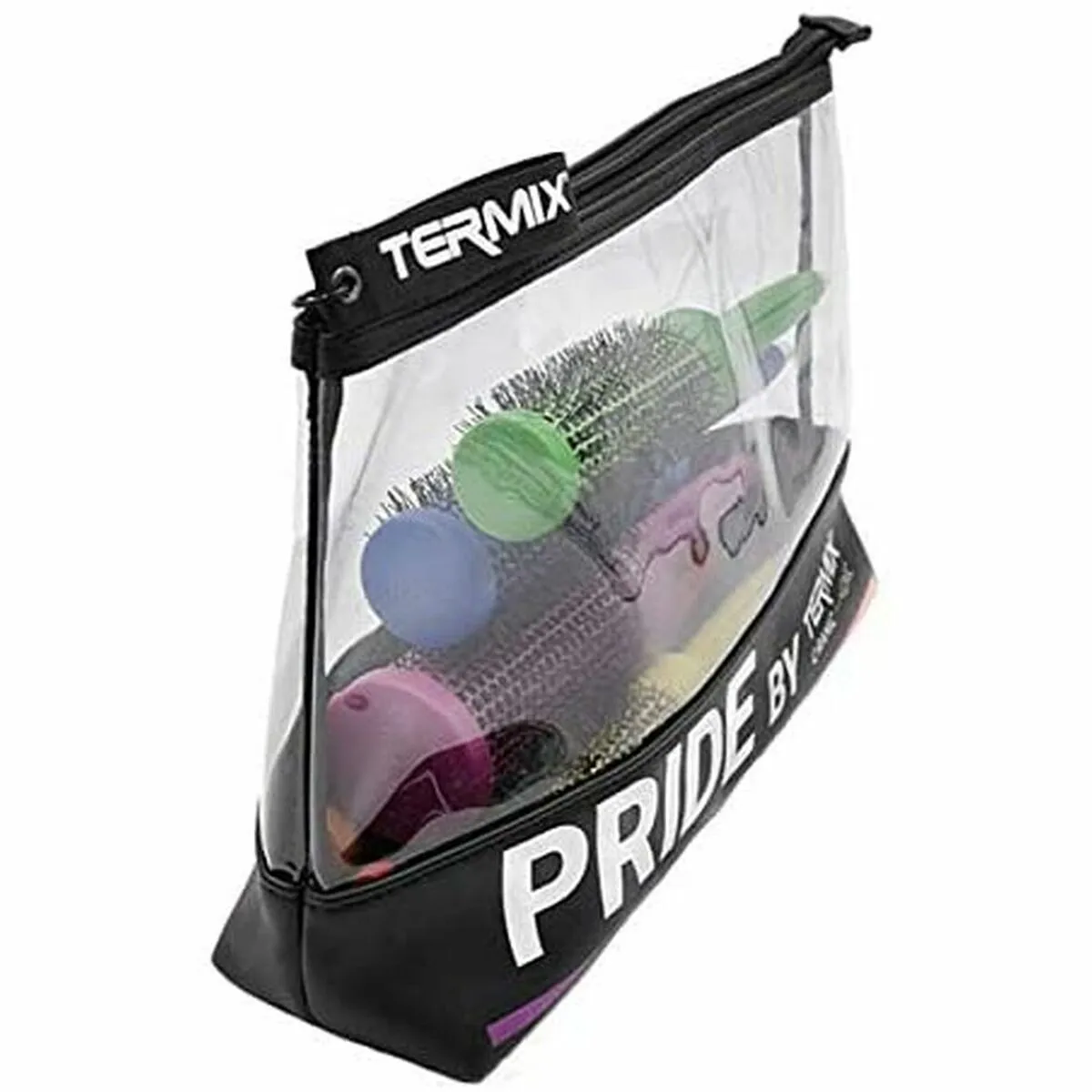 Set of combs/brushes Termix C-Ramic Pride Toilet Bag (6 pcs)