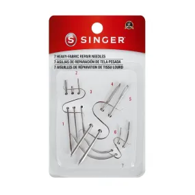 SINGER 01025 Heavy Duty Household Hand Needles |  1 Canvas, 1 Carpet, 1 Leather, 1 Sacks, 1 Sail, 2 Upholstery