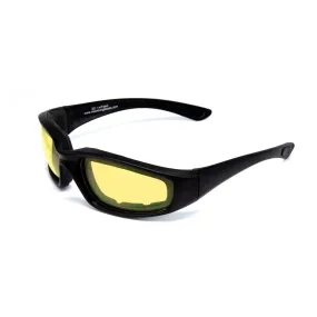 SS1 Z87  High Impact Sunglasses - Black & Yellow Lens