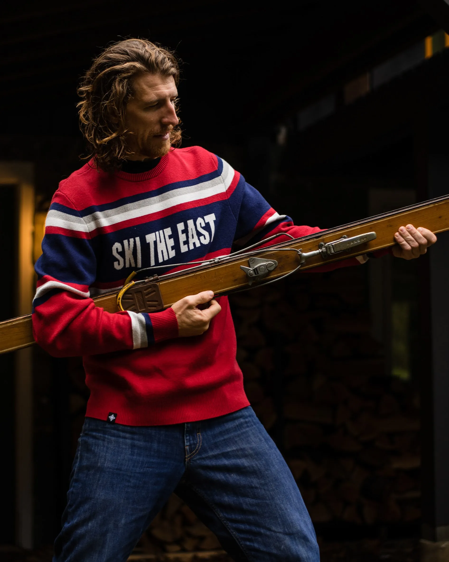 Tailgater Shredder Sweater - Righteous Red