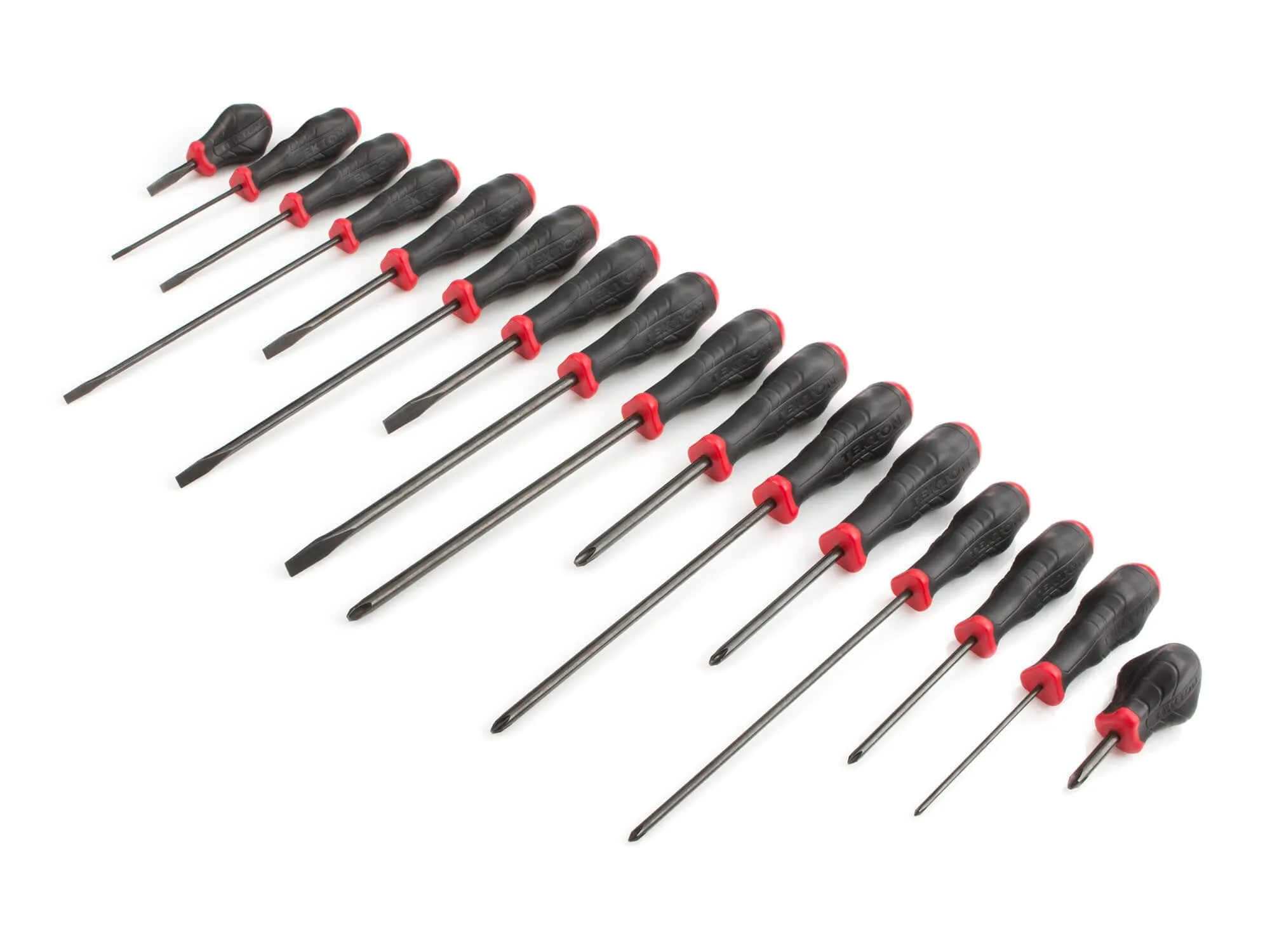 TEKTON 26759 Slotted and Phillips USA Screwdriver Set, 16-Piece