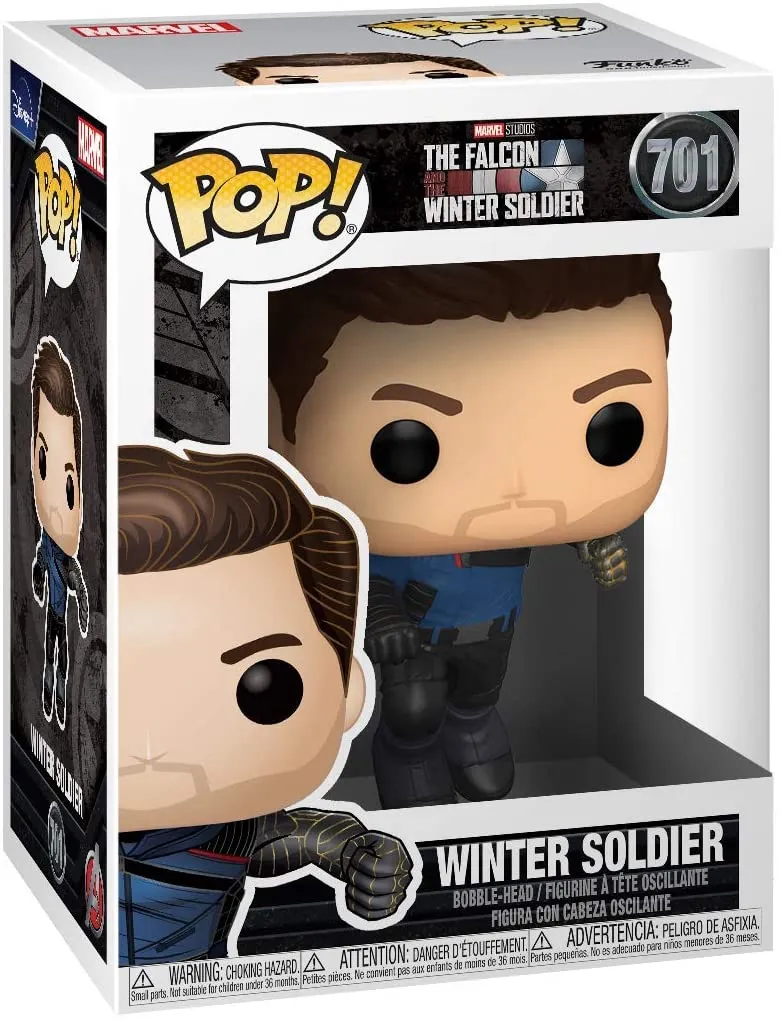 The Falcon and Winter Soldier Winter Soldier Pop! Vinyl Figure