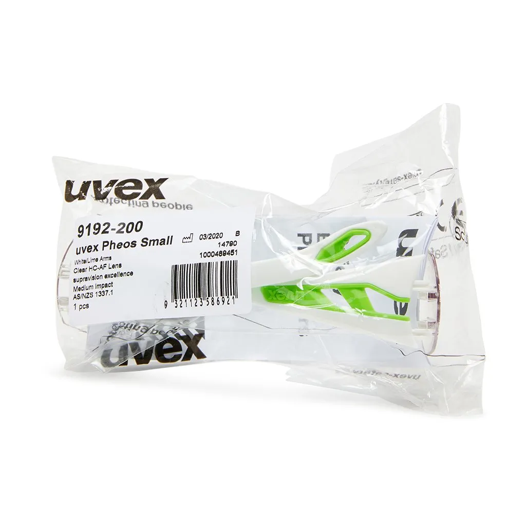 Uvex Pheos Safety Glasses Clear