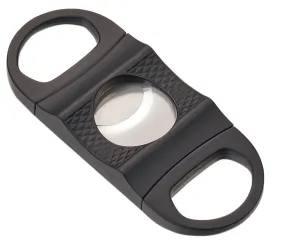 Visol Montana Black Double Guillotine Cigar Cutter