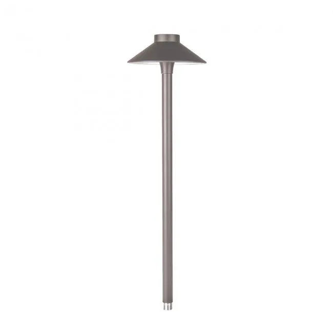 WAC Lighting 6041-30BBR Bronzed Brass Tiki Path Light, 3000K