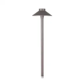 WAC Lighting 6041-30BBR Bronzed Brass Tiki Path Light, 3000K