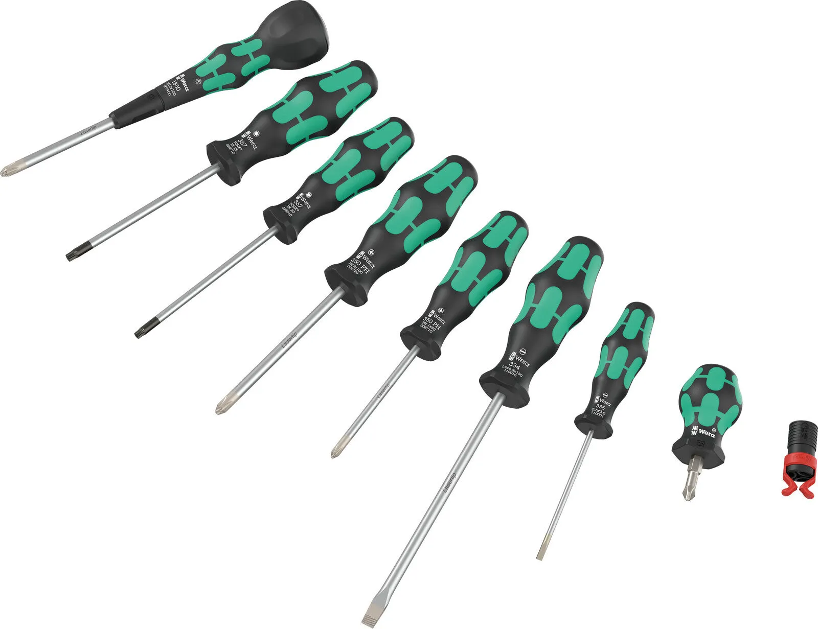 Wera 134028 9pc, PH/TX/SL 9527 Ball-Grip Set 1