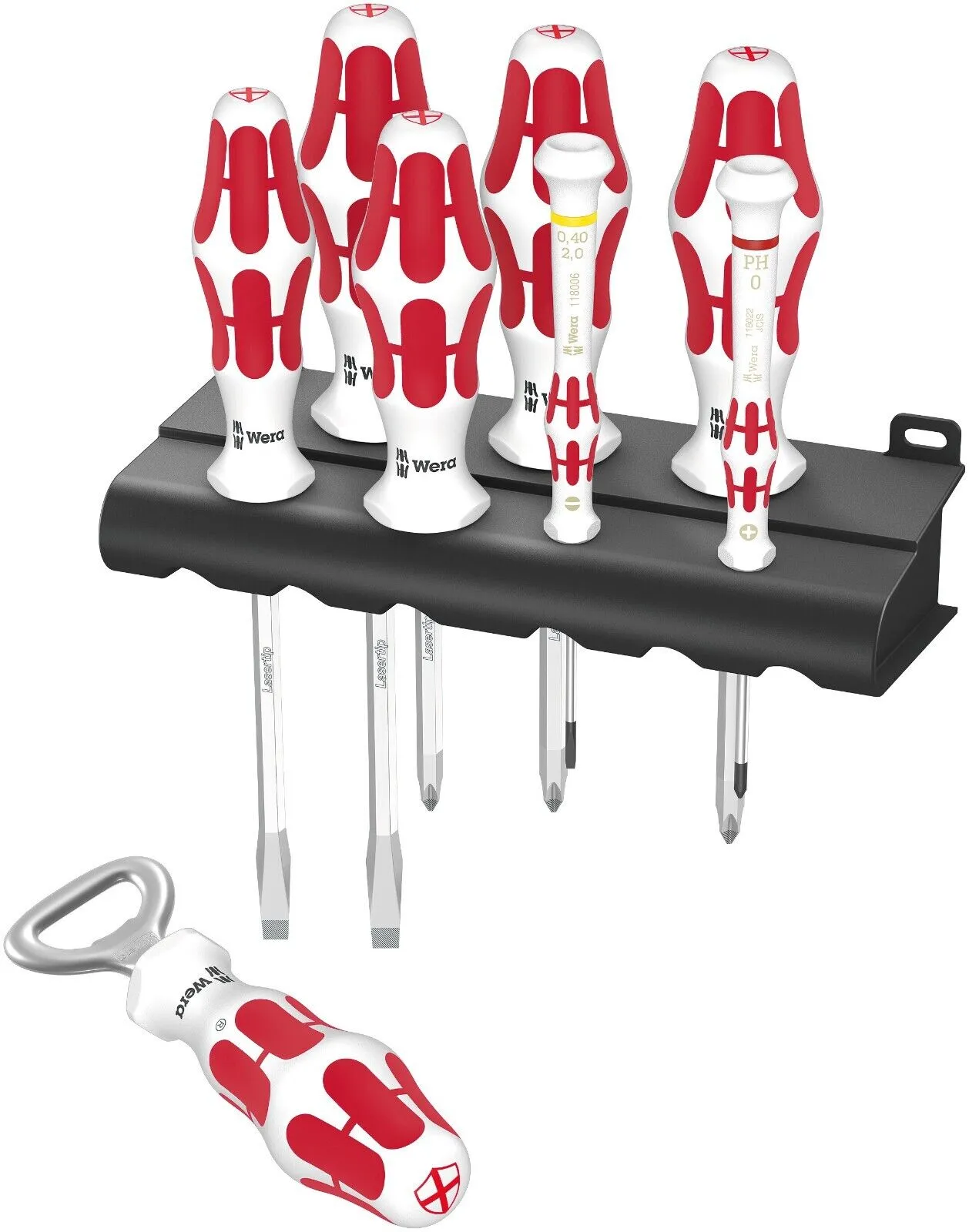 Wera 347820 England Sports Edition 8pce SL/PZ/PH Screwdriver Set