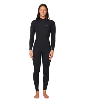 WOMEN'S BAHIA  BACK ZIP 3/2MM FULL SUIT - BLACK