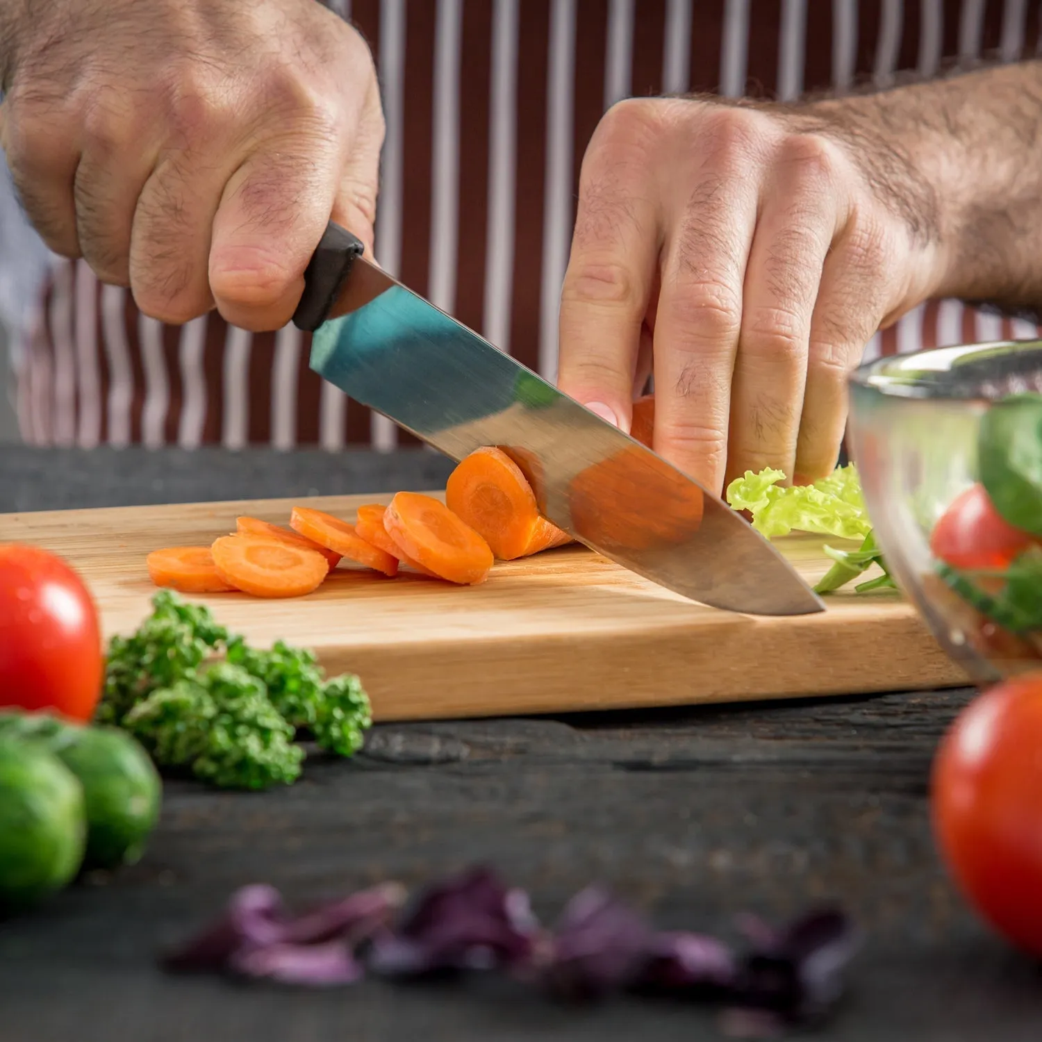 Wooden Chopping Board For Vegetable Cutting & Kitchen Use