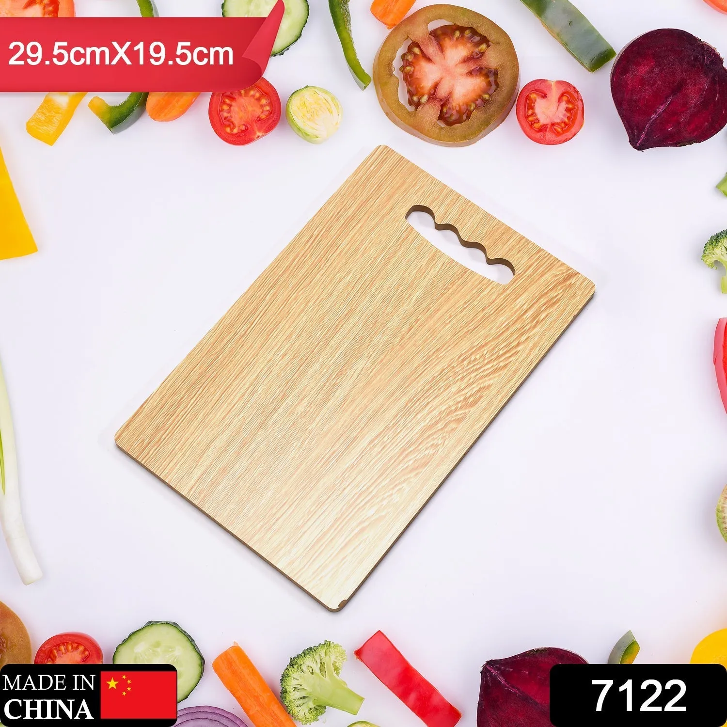 Wooden Chopping Board For Vegetable Cutting & Kitchen Use