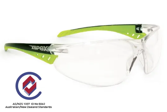 XSPEX Safety Glasses - Wrap Around Protection And Comfort