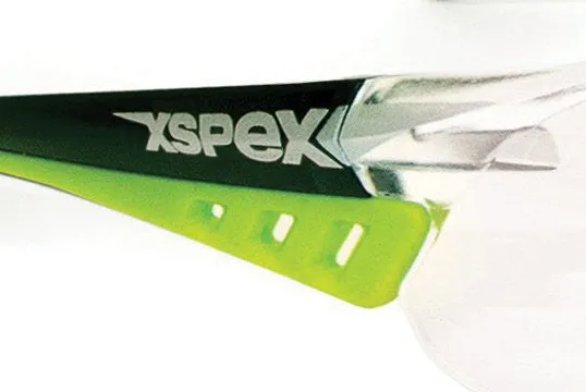 XSPEX Safety Glasses - Wrap Around Protection And Comfort