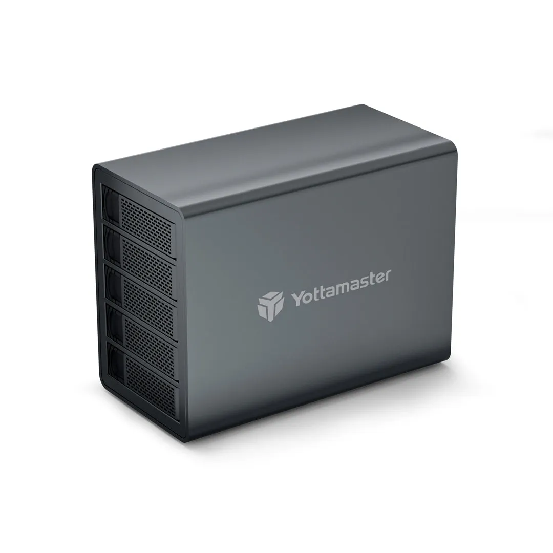 Yottamaster Y-Focus 5 Bay External Hard Drive Enclosure