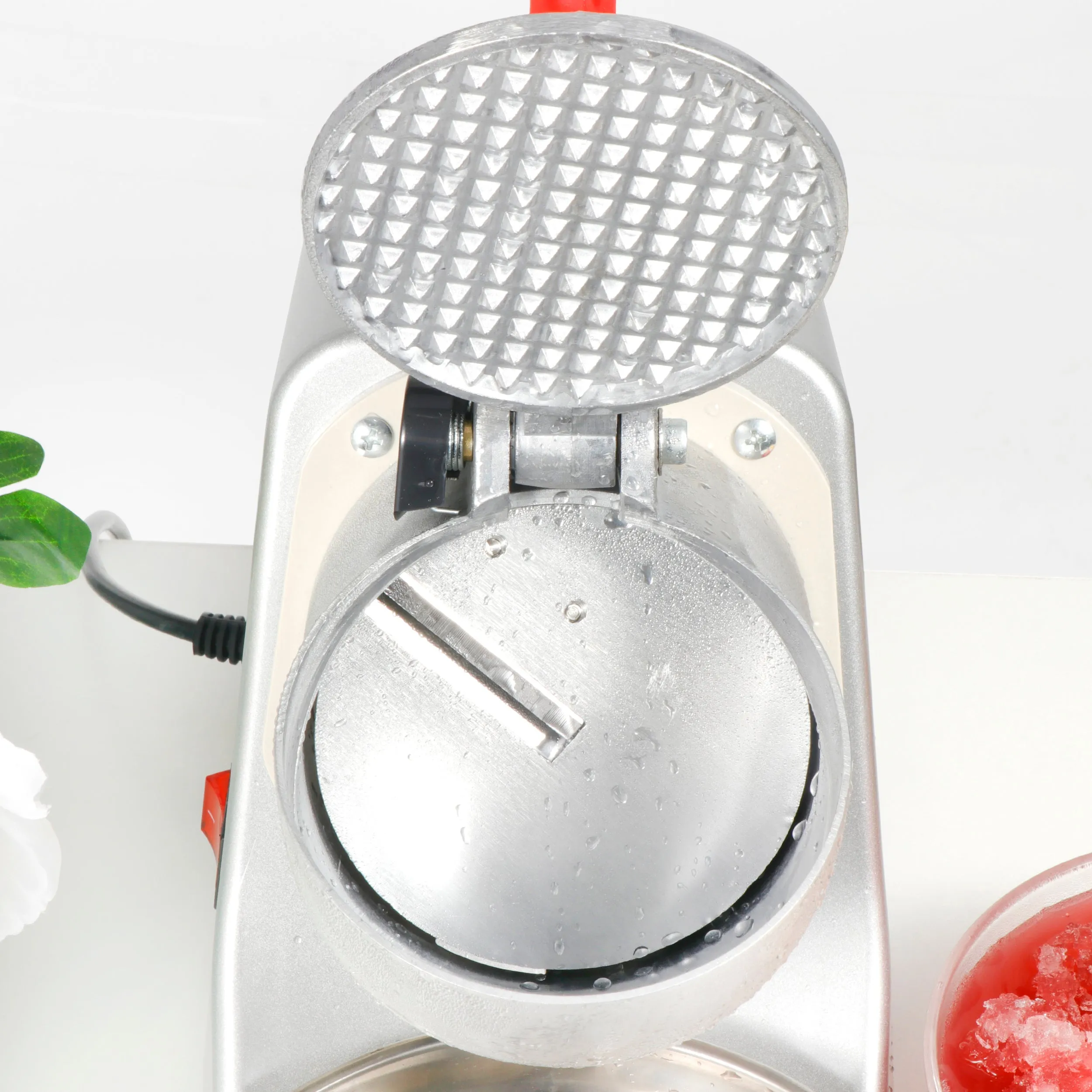 ZENY™ Electric Stainless Steel Ice Shaver Machine Snow Cone Maker